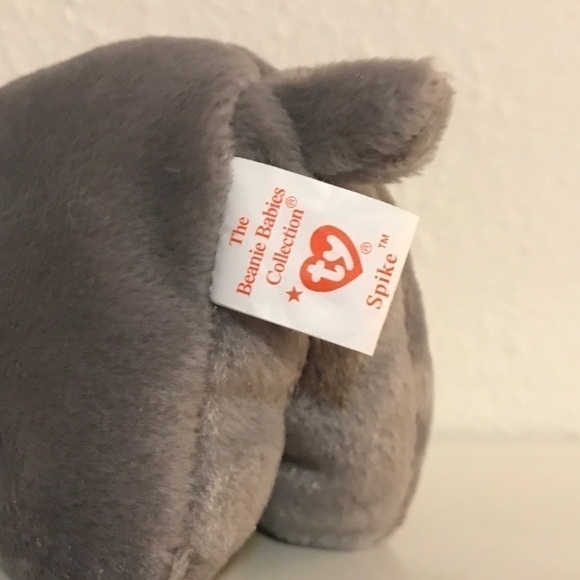 SPIKE the rhino Ty beanie baby. Mint - Picture 7 of 8